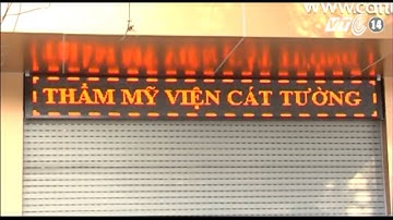 VTC14_Kỷ luật 3 cán bộ trong vụ thẩm mỹ Cát Tường