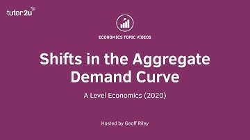 Aggregate Demand - Explaining Shifts in the AD Curve