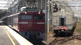 2023/10/27 【KY入場】 E531系 K409編成 + EF81  140 小金井駅 | Japan Railways E531 Series K409 Set to be Repaired