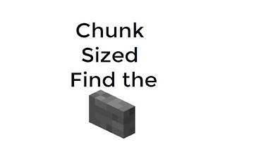 Chunk Sized Find The Button