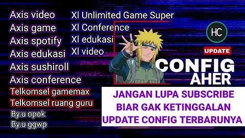 CONFIG AHER HTTP CUSTOM | AXIS XL INDOSAT TELKOMSEL V226