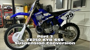 1999 YZ250 SSS KYB Suspension Conversion Part 3