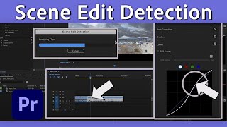 How To Use Scene Edit Detection New Premiere Pro Effects Adobe Video