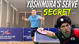 Ti Long reveals the Secret of Yoshimura's Serve and teaches how to Serve