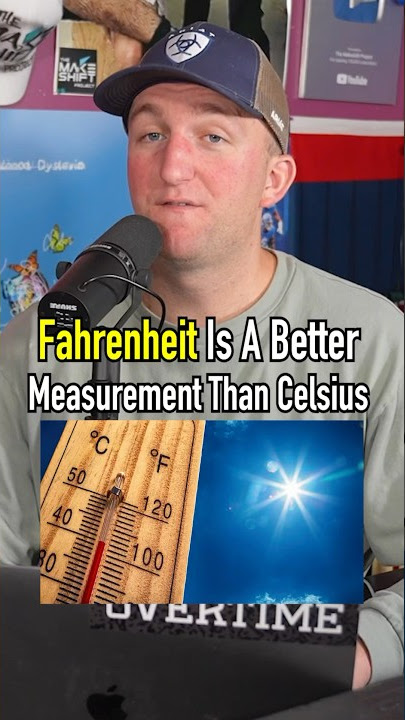 Download lagu FAHRENHEIT is better than CELSIUS! Here’s why!! #shorts #temperature #celsius