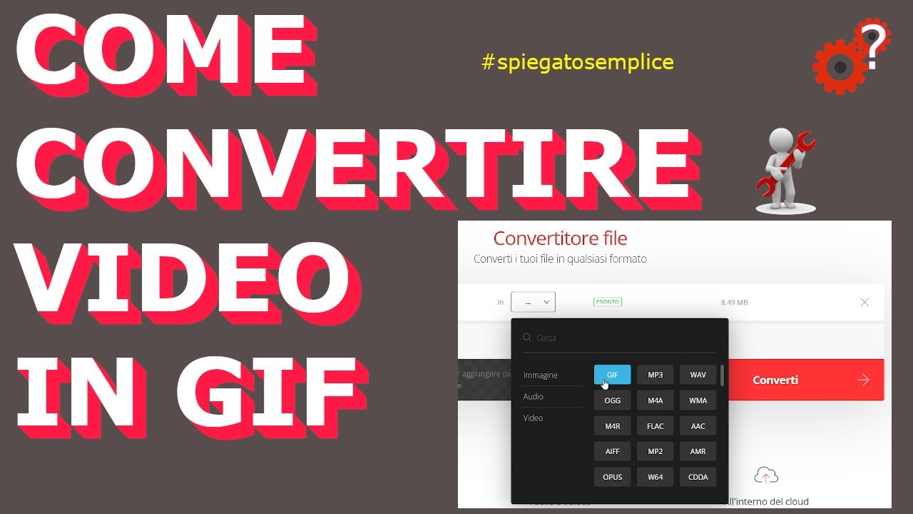  New Come convertire VIDEO in GIF, Tutorial. Spiegato Semplice!