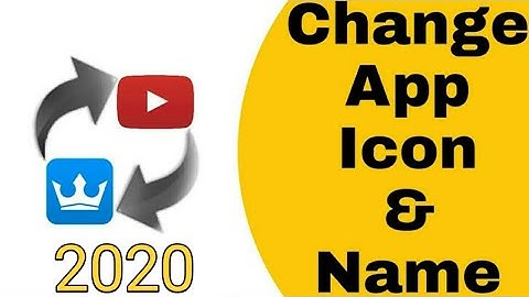 How to Change app icons and Name on any Android phone|Technical Abdullah|