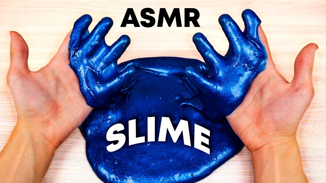 Asmr Satisfying Slime Sounds Crunchy Tingles And Relaxation Youtube