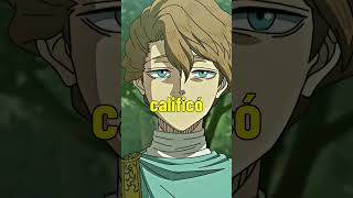 ¿Por qué Zenon reconoció a Langris como RIVAL? #blackclover