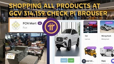 PI NETWORK UPDATE 2025: PI NETWORK GCV $314,159 Confirmed! SHOPPING With Pi Coin JUST NOW (Browser)