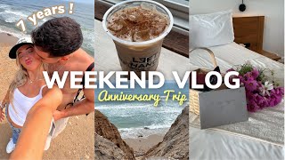 WEEKEND VLOG: our 7 year anniversary trip ❤️ *IN MONTAUK*