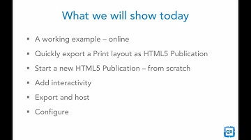 QX2018 Webinar #1: HTML5 Publications
