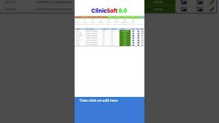 ClinicSoft 8.0 - How to change clinic information screenshot 3