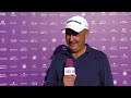 Simon Khan - Round One Leader (Interview | Staysure PGA Seniors Championship
