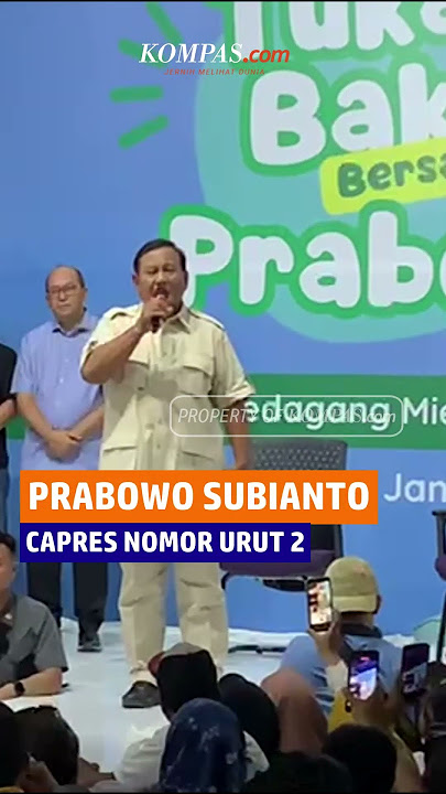Prabowo Lagi-lagi Keluarkan Kalimat Andalan 'Sorry Ye Emang Gue Pikirin'