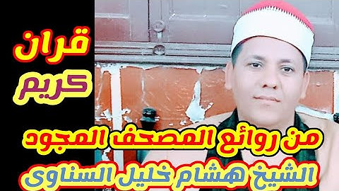 تلاوه روعه روعه روعه جدا بصوت الشيخ هشام خليل السناوى ابوحمزه