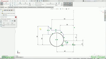 [Video 8] Kiểm tra lỗi Sketch trong Solidworks 2018