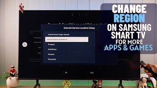 Change Samsung Smart TV Region For More Apps & Games! screenshot 1