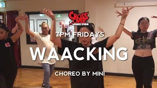 Mini's Waacking Class @ Crossover Dance Studio