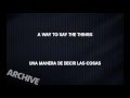 Archive - Love Song (Sub Español/Lyrics)