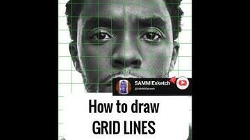 How to Draw GRID LINES #SAMMIEsketch #tutorial #gridlines #grids #art #shorts