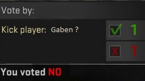 How to kick a team mate in CS:GO without allies votes