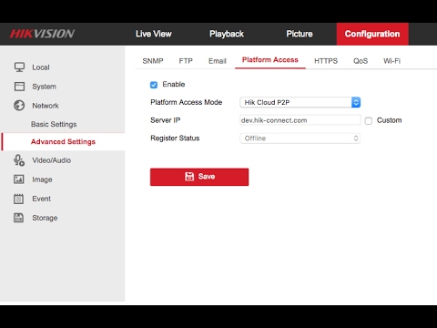 activer hikconnect hikvision smartphone