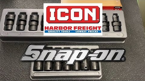 Snap-On and Icon Swivel Sockets
