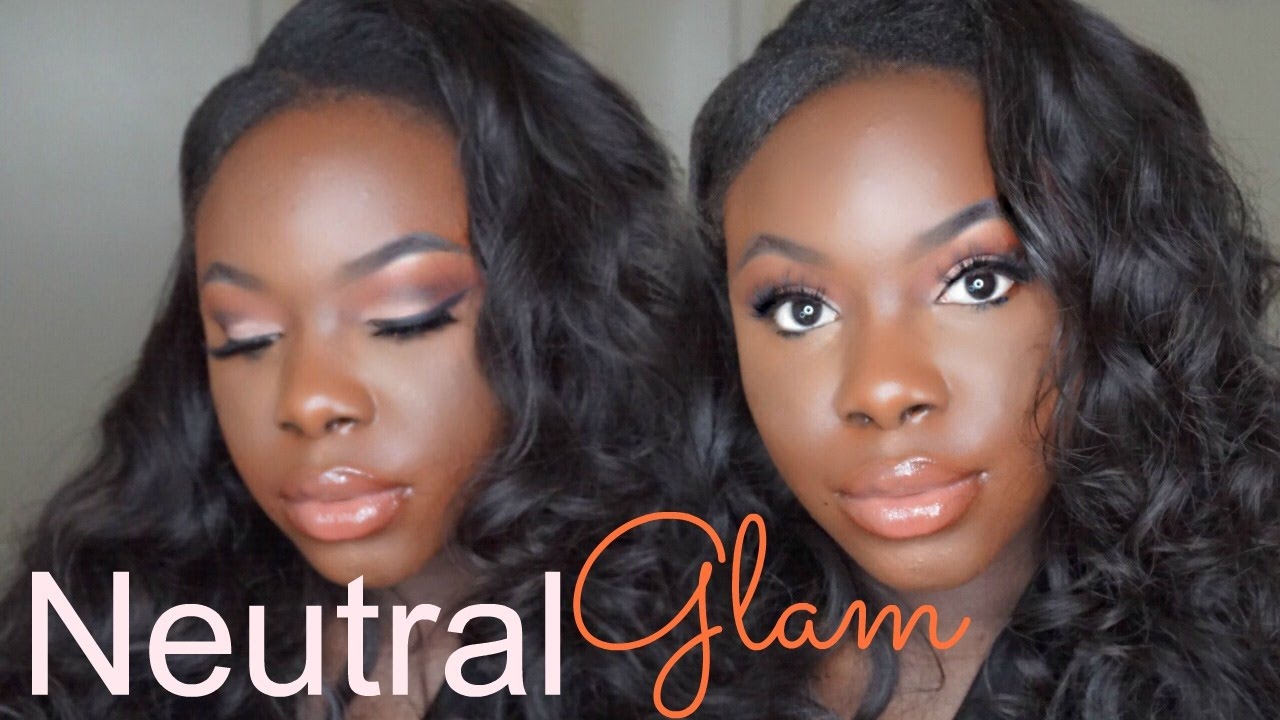 Neutral Glam Makeup Look | Anjanee Unique