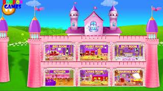 Home Cleanup 2 - Princess Girl House Cleaning Game | BonBon Games | 220128 screenshot 5