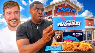 Mr Beast New Meal At Zaxbys CHANGED EVERYTHING | Mr Beast Box