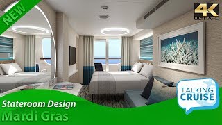 Carnival's Mardi Gras (Stateroom Design & Features)