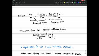 Famous Lecture 18, Part 2- Consistency Condition in Finite Difference, Example Advection Diffusion Approx. Net Worth