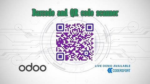 How to Scan barcode and QR code using mobile camera and webcam in odoo | Barcode and QR scan  Module