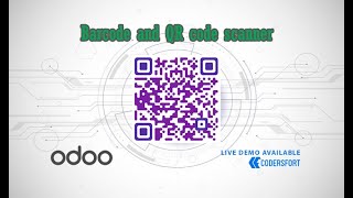 How to Scan barcode and QR code using mobile camera and webcam in odoo | Barcode and QR scan in odoo