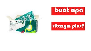 MANFAAT VITAZYM PLUS || VITAMIN BUAT LAMBUNG DAN USUS