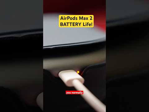 AirPods Max 2 Battery Life! 🔋 #apple #AirPods #AirPodsMax