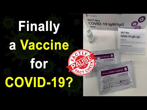 Finally a Vaccine for COVID-19 (Coronavirus)? || Factly