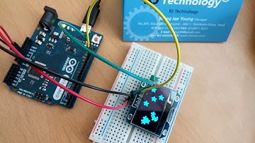 Arduino Leonardo 로 1.3인치 I2C OLED를 사용해 그래픽 출력해 보기