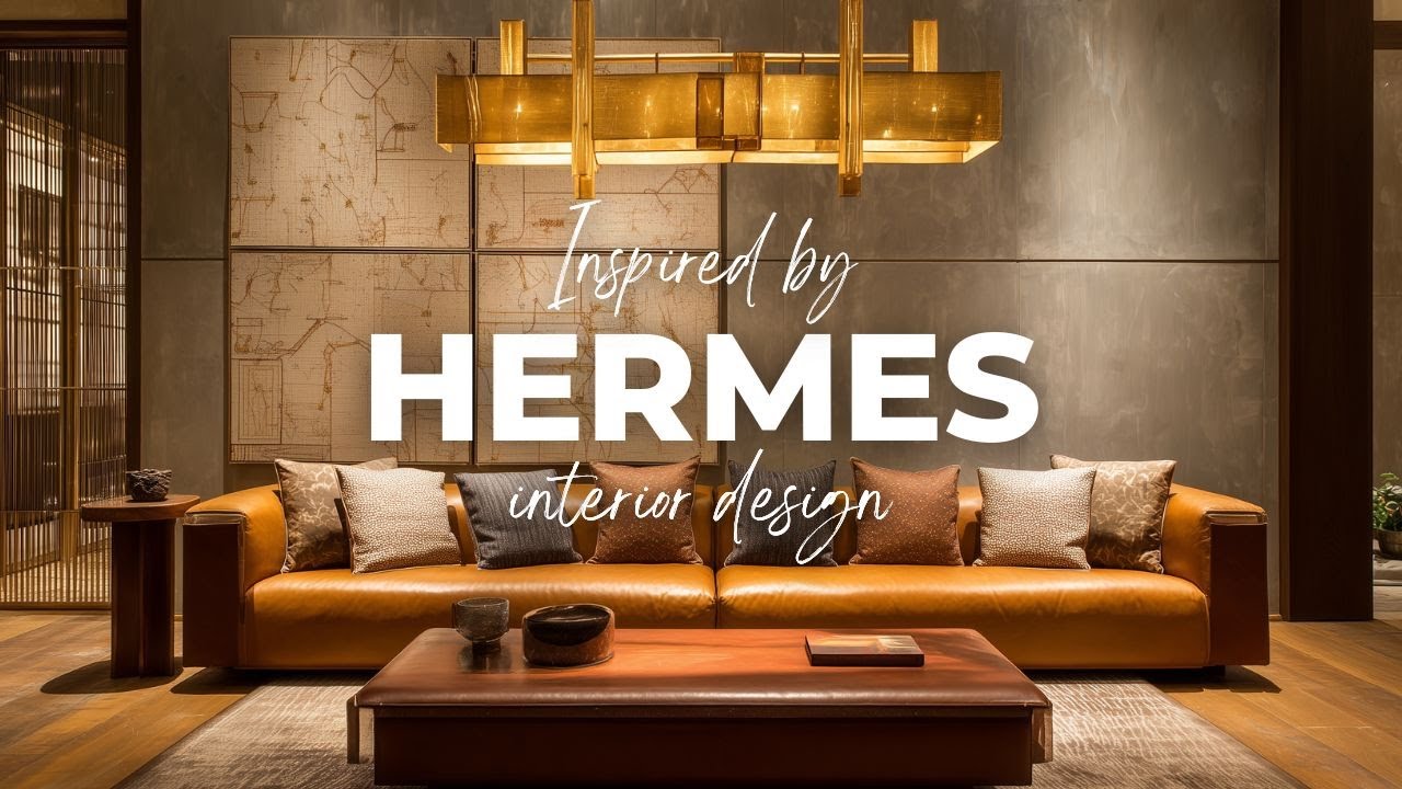 Hermes Inspired Interior Design: The Beauty of Understated Luxury [4K]