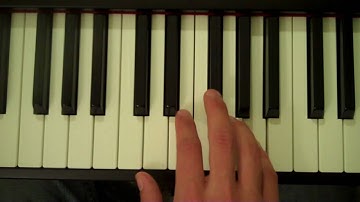 How To Play the A Mixolydian Mode on Piano