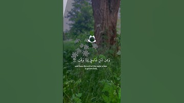 سورة #الفلق بصوت #القارئ #ماهر_المعيقلي