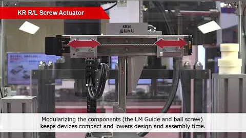 THK KR RL Screw Actuator