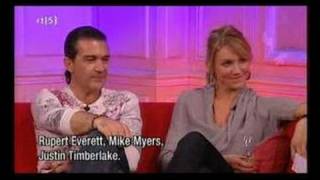 Cameron Diaz talks about her ex-boyfriend Justin Timberlake