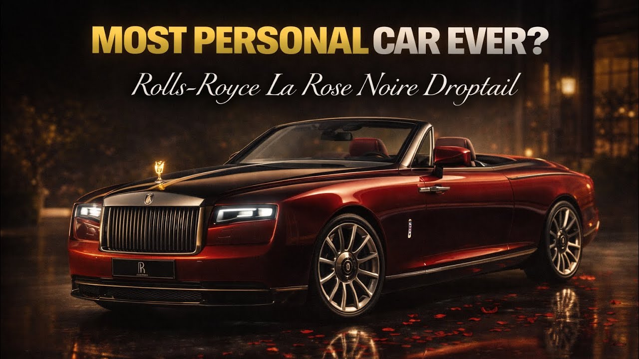 Why Rolls-Royce’s La Rose Noire Is the Most Personal Car Ever - YouTube
