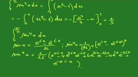 Intégration . Intégrales et trigonométrie Exercice corrigé   http://www.mathsprofessor.com