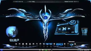 Window 7 Personalizado El Azul Del Futuro