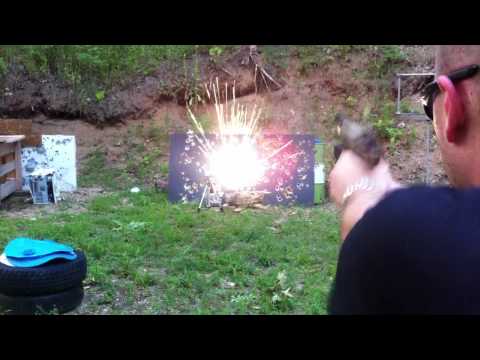 Clark Custom Cartridge Co, munitions incendiaires .45 ACP :)