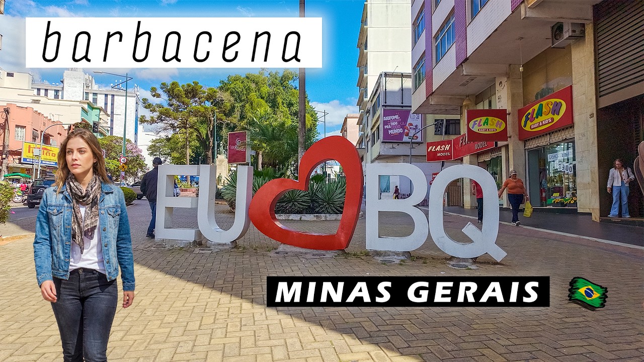Walking in Barbacena — Minas Gerais, Brazil 🇧🇷 2025 【 4K UHD 】