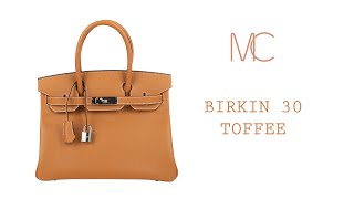 Hermes Birkin 30 Toffee Tan Camel Epsom Leather Palladium Hardware – Lux  Addicts